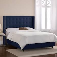 I still love the bed (it survived a move just beautifully) and i would buy it again. Skyline Furniture Patriot Wingback Bed Wayfair
