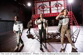 Cast of en del av mitt hjärta, christian hillborg, shima niavarani. Swedish Terrorist Electrifies Theatre Stage The Local