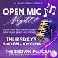✨ OPEN MIC NIGHT at The Brown Pelican! ✨ event image
