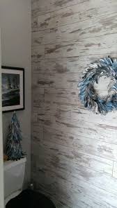 Loving Our White Washed Laminate Looks On The Wall Inhaus Shabbychic Laminate Accentwall Laminate Flooring On Walls Flooring On Walls Laminate Wall