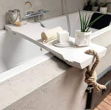 Corner shower caddy *see offer details. Bath Caddy Tray For Tub White Bathtub Table Bath Shelf Etsy In 2021 Bath Shelf Wooden Bath Bath Tray