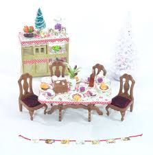 Fistuff Sylvanian Families Xmas Decorated Dining Room Set Light Up Tree Lots Ebay Sylvanian Families Light Up Tree Dining Room Decor