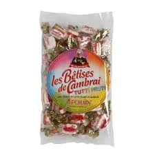 The candies are usually decorated with a caramel. Betises De Cambrai Tutti Fruti Comptoir Des Flandres Specialites Du Nord