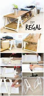 Diy Regal Regal Bauen Mit Mini Klappbocken Regal Bauen Regal Selber Bauen Regal Selber Machen