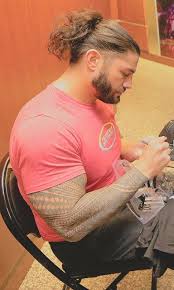 Love His Light Hair Romanreigns Long Hair Styles Men Roman Empire Wwe Hair And Beard Styles