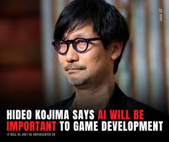AI is nowadays frowned upon but he says it will be an integral part to game  development. Do you agree?