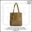 Handmade Ajrak Print Tote Bag
