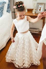 2 Piece Flower Girl Dresses Two Piece Flower Girl Dresses Lace Flower Girl Dr Princess Flower Girl Dresses Sleeveless Flower Girl Dresses Flower Girl Dresses