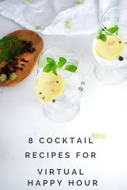 8 Fun And Easy Cocktails To Make At Home Natalie Paramore In 2020 Cocktails To Make At Home Spanish Gin Easy Cocktails