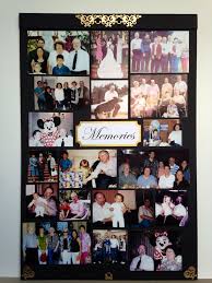 Memorial Board Memory Collage Funeral Memorial Funeral Posters