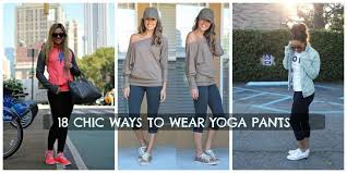 Jetzt yoga wear von hessnatur online bestellen! Yoga Pants Outfits 18 Ways To Wear Yoga Pants For Chic Look