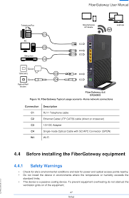 $49.95 optimum was decent until altice one bought them out. Fgw Gr240bg Fiber Gateway 4x4 User Manual Altice Labs S A