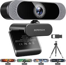 4K Webcam, DEPSTECH DW49 HD 8MP Sony Sensor Autofocus Webcam with  Microphone, Privacy Cover and Tripod, Plug and Play USB Computer Web Camera  for Pro StreamingOnline TeachingVideo CallingZoomSkype : Amazon.ca:  Electronics