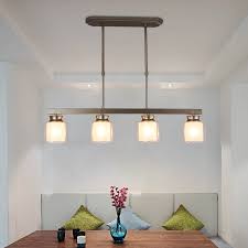 Light Modern Clear Glass Pendant Lighting Brushed Nickel Dining Room Lighting Fixtures Hanging Contemporary Lamp Pendant Lights Aliexpress