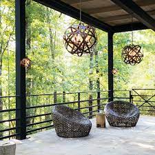 Why outdoor lighting is important. Carson Five Light Led Globe Pendant In 2021 Outdoor Chandelier Outdoor Dining Spaces Outdoor Chandeliers