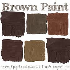 the top 7 popular brown paint colors