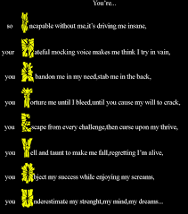 See, that's what the app is perfect for. Haters Poems