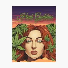 Goddess Of Weed Photographic Prints for Sale