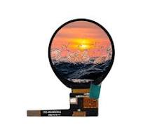 【在庫あり】小型丸型TFT液晶モジュール 1.45インチ 412*412 QSPI 24ピンインターフェース 円形液晶画面  スマートウォッチ用LCDディスプレイパネル