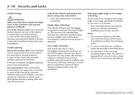 An electronic device that unlocks a vehicles doors and, in some cases, opens its trunk, rolls down its windows and opens and closes its sunroof. Alarm Jaguar Xj 2004 X350 3 G Owners Manual 227 Pages