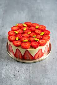 Fraisier A La Pistache Fleur D Oranger Recette Recette Fraisier Mini Tarte Creme Patissiere Pistache