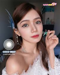 EOS Coco Gray Color Contact Lens