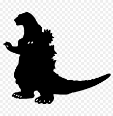 Odzilla Silhouette Vector Free Godzilla Silhouette Png Image With Transparent Background Toppng