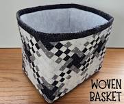Woven Fabric Basket- BERNINA