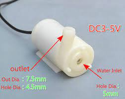 Mute Submersible Pump Water Pump Dc 3v 5v For Pc Cooling Water Circulation Diy Submersible Pump Submersible Diy Electrical