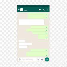 Whatsapp Screen Template Png Scrapbook Stickers Printable Messages Message Png For Editing