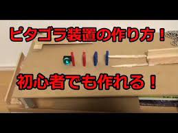 ピタゴラ装置の作り方4 誰でも簡単に作れる からくり装置 youtube ピタゴラ装置 ピタゴラ ピタゴラスイッチ