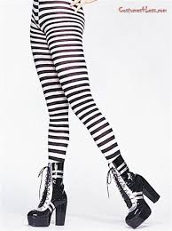 Black And White Striped Tights Plus Size Striped Tights Plus Size At Costumes4less Com They Have Black And Orange Which Would Work For A Spinelli Costume Striped Tights Black White Costume Plus Size Tights