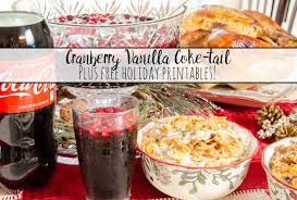 Trusted recipes for chocolate cake, white cake, banana cakes, and carrot cakes with photos and tips from home cooks. Cranberry Vanilla Coke Tail Plus Free Christmas Table Printables