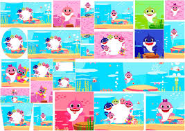 The candies can also serve as the favors for the guests. Baby Shark Free Printable Candy Buffet Labels Oh My Baby
