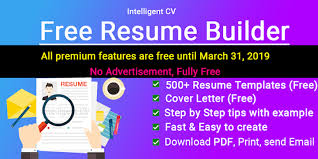 Android apps by intelligent cv on google play. Best Cv Maker App For Android Best Resume Examples