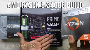 • the 'price' column shows official amd prices as of apr 19, 2018. Amd Ryzen 5 3400g Asus Prime A320m K Kingston Ddr4 Gigabyte Nvme Ssd Custom Desktop Build Youtube