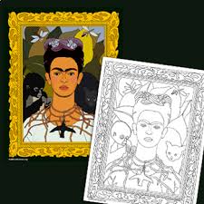 Hispanic culture through art midterm. Hispanic Culture Lesson The Story Of Mexican Artist Frida Kahlo Activity Eng