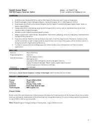 resume