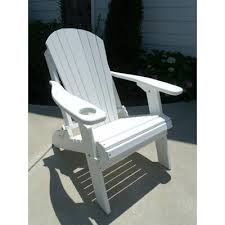 Bayou Breeze Mcgraw Plastic Folding Adirondack Chair Colour White Adirondack Chair Folding Adirondack Chairs Adirondack Chairs Patio