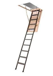 Attic Ladder Metal Insulated Lms 22 1 2 X 47 350lbs 8ft 11in Attic Ladder Attic Renovation Attic Remodel