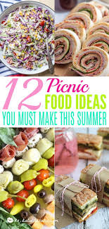 12 Picnic Food Ideas You Must Make This Summer Katie Rosario Easy Picnic Food Picnic Foods Picnic Food