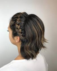 The french braid is a trendy hairstyle to carry with any dress. 33 Cutest Braids For Short Hair