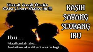 Ternyata memang nggak perlu sekolah tinggi dan banyak uang untuk bisa. Kasih Sayang Seorang Ibu Youtube