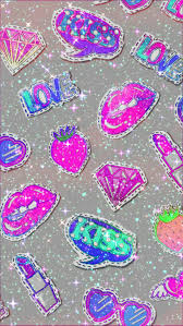 Join the crowd of stylish girls who change their home screen backgrounds daily! Glitter Cute Wallpapers For Girls