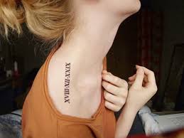 101 Cool And Classic Roman Numerals Tattoo Designs