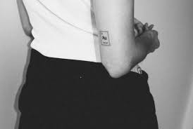 Tattoo Of The Element Gold Au This Symbol Comes From The Latin Word Aurum Elements Tattoo Tattoos Hannah Tattoo