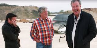 A new show hosted by the english broadcaster jeremy clarkson, best known for the car shows top gear and the grand tour, where he reviews and offers commentary on an amusing compilation of this year's tv bits. Good News Clarkson Hammond And May Are Breaking Cars On The Grand Tour The Grand Tour Grand Tour Hammond
