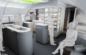 Cabin Designer Ross Burns From Aim Altitude Wants To Revolutionise Air Travel Daily Mail Online Cabin Design Aircraft Interiors Design