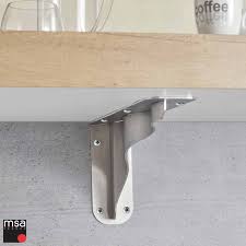 Ne fixez que les 2 premiers perçage du haut avec lumière dans un premier temps pour permettre d'ajuster … continuer la lecture de « support plan de travail hauteur réglable » Equerre Murale Stronger Plan De Travail Equerre Murale Console