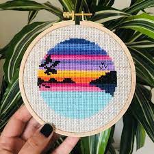 Customize it further with the included lettering. Beach Cross Stitch Pattern Ocean Cross Stitch Beginner Cross Stitch Modern Cross Stitch Pdf Pattern Instant Download Cross Stitch Beginner Beach Cross Stitch Patterns Cross Stitch